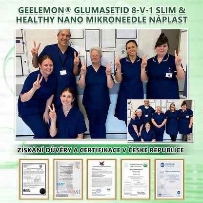 🔥Doporučeno Fakultní nemocnicí Motol · 👩‍⚕️ Oficiální prodejna BENU | 🎁 𝐆𝐞𝑒𝑙𝑒𝐦𝐨𝐧® Glum𝐚𝐬𝐞tide 8 v 1 – Zeštíhlující nano mikrojihlový náplast 🇨🇿 Jen 1× denně ✅ Viditelné změny za 7 dní – na obezitu, kardiovaskulární zdraví, diabetes a kloubní problémy