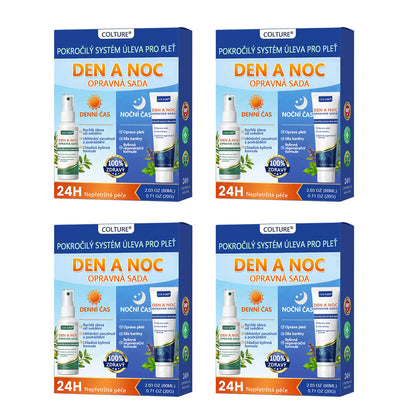 COLTURE® Systém pro denní a noční péči o ekzémy – dvojbalení bez steroidů pro úlevu od intenzivního svědění, zarudnutí a porušené pokožky (akční nabídka)