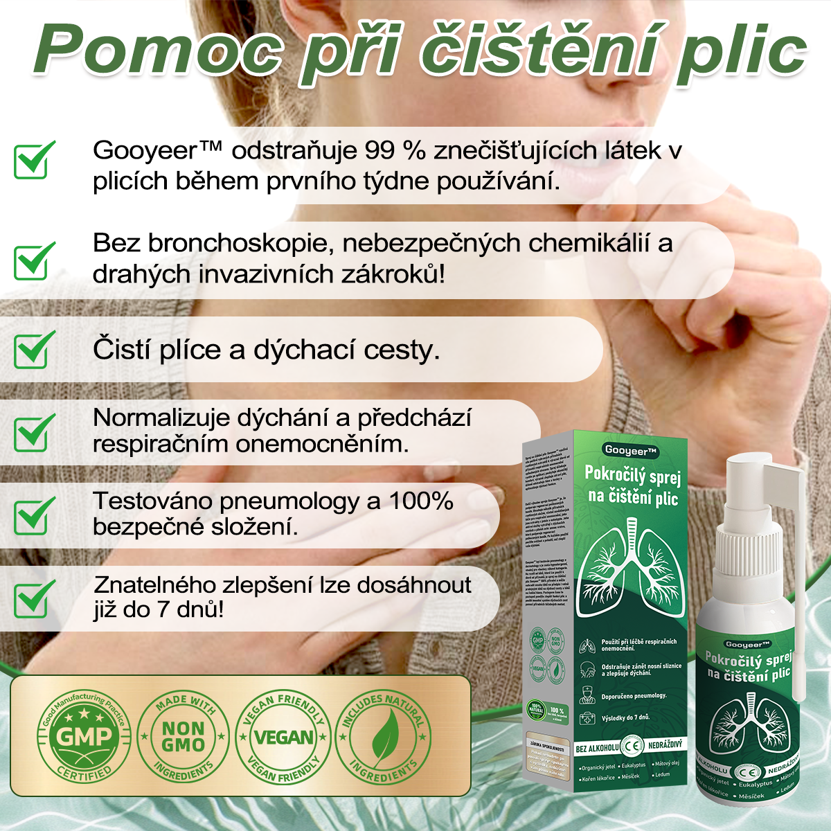 ✅𝐆𝐨𝐨𝐲𝐞𝐞𝐫™ Pokročilý sprej na čištění plic -🧑‍⚕️ Podporuje zdraví plic, průdušek a dutin, napomáhá zdraví dýchacího systému a usnadňuje dýchání.