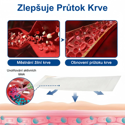 ✅FLORISMA® Klinická mikrojehličková náplast s diosminem a hesperidinem🌿 – zaměřená na křečové a metličkové žilky, pomáhá zmírnit pocit těžkých a unavených nohou