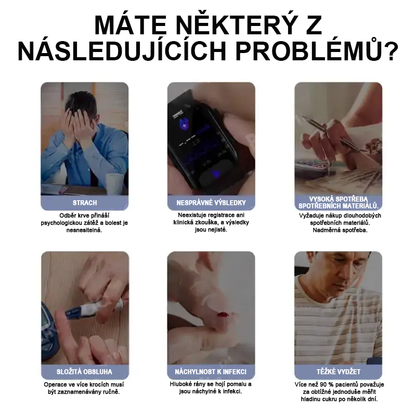 👩‍💼 Pureluxo® další generace inteligentního, multifunkčního, neinvazivního laserového glukometru 👩‍💼 [99,9% přesnost]