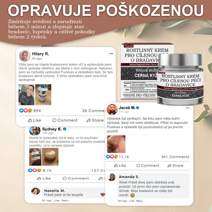 ✅ Pureluxo® Fekete Rizses Bőrregeneráló Krém 👨‍⚕️ (Szemölcsök, bőrkinövések, foltok és hiperpigmentáció kezelésére)✅✅