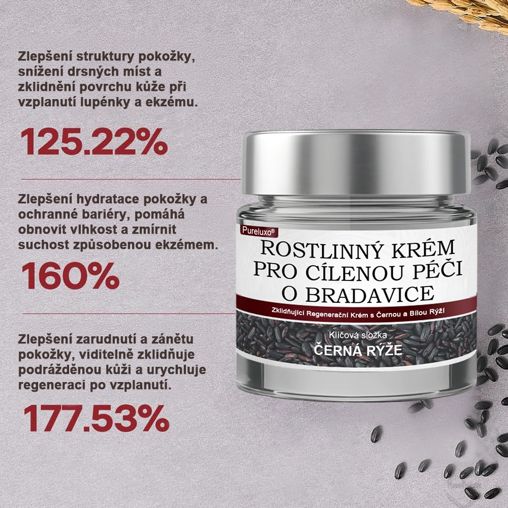 ✅ Pureluxo® Fekete Rizses Bőrregeneráló Krém 👨‍⚕️ (Szemölcsök, bőrkinövések, foltok és hiperpigmentáció kezelésére)✅✅